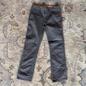 GAP Boys Charcoal Gray Chinos Size 8 Slim